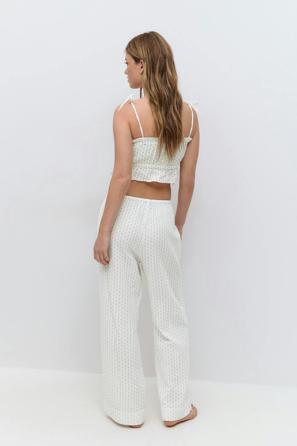 Gauze homewear trousers