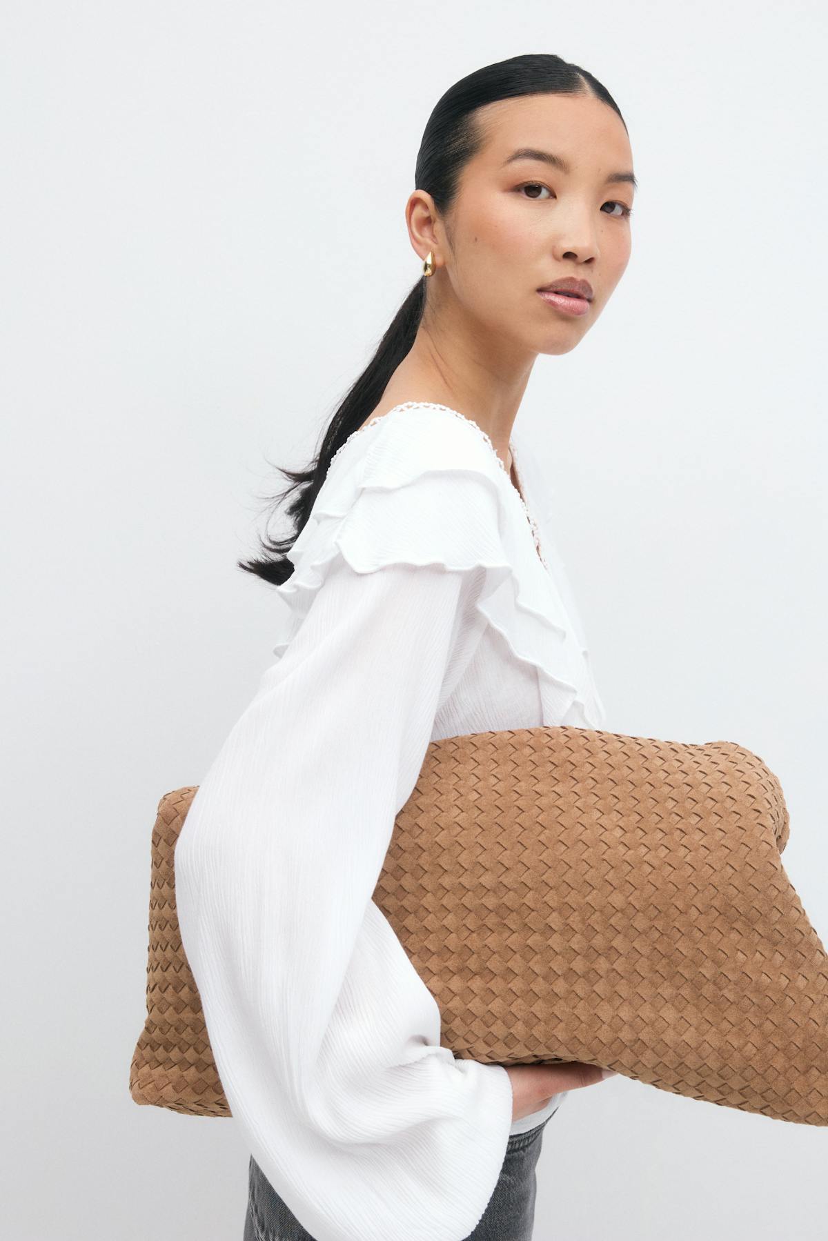Braided large bag