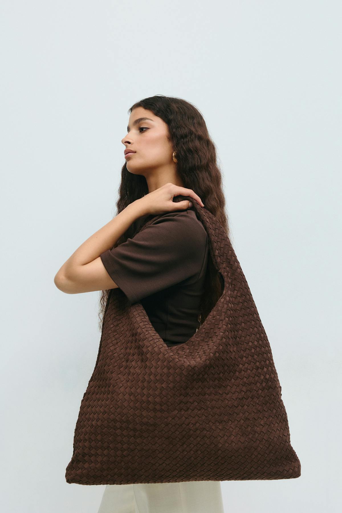 Braided large bag