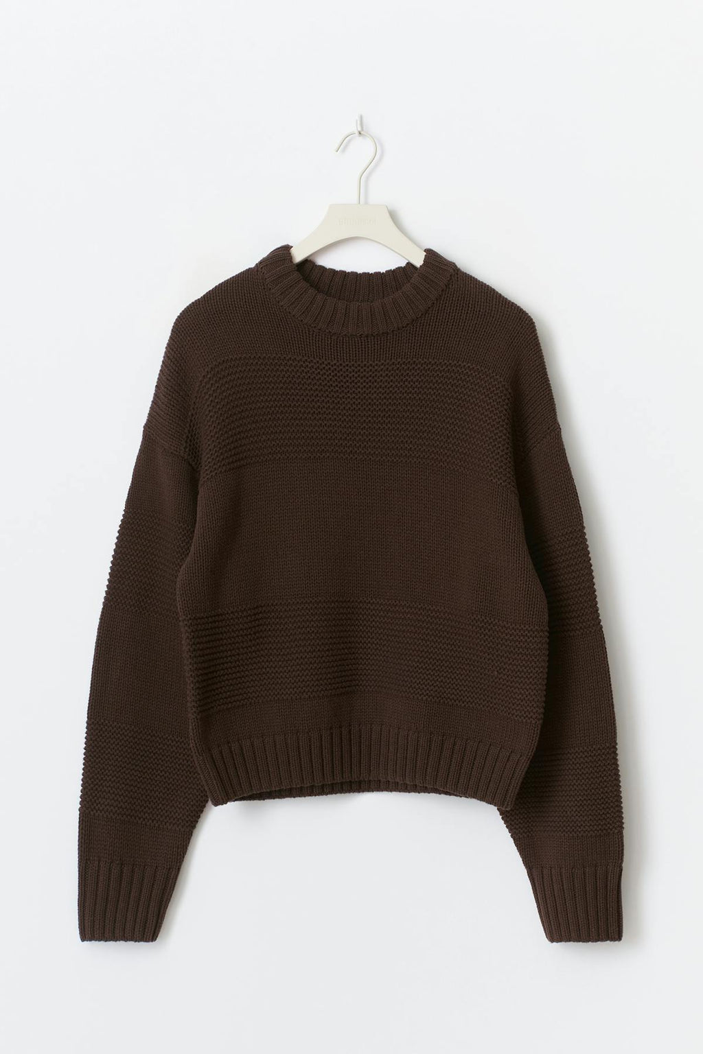 Knitted chunky sweater