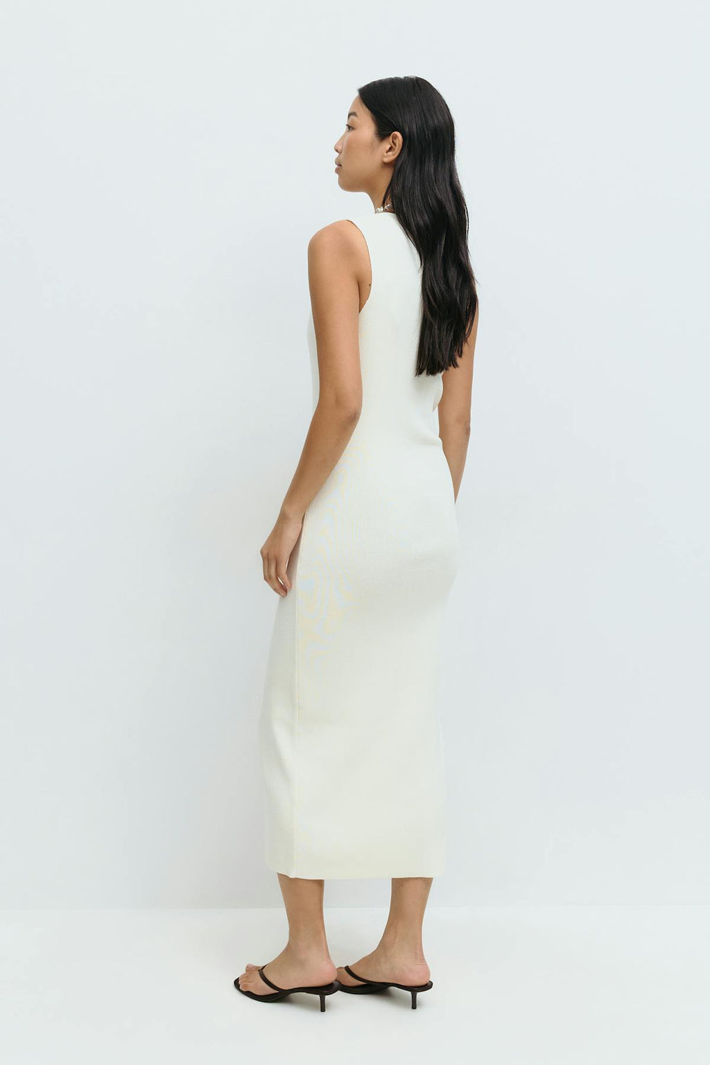 Knitted vest dress