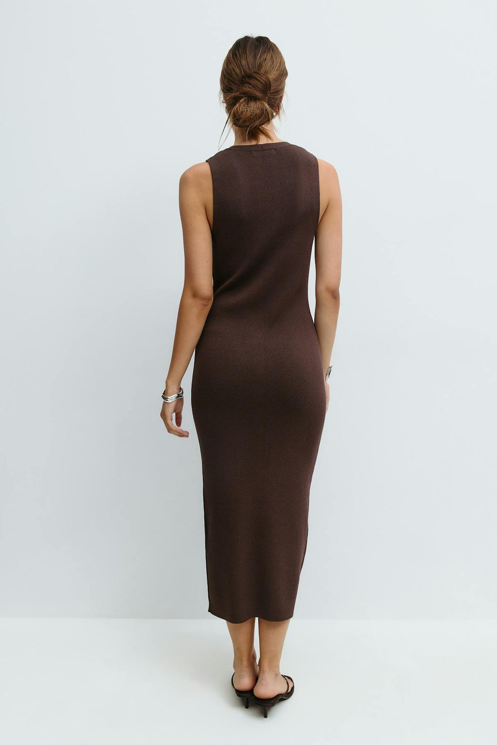 Knitted vest dress