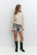 Y knitted sweater