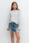 Y knitted sweater