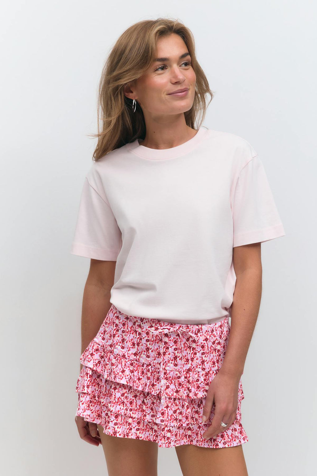 Mini frill skirt