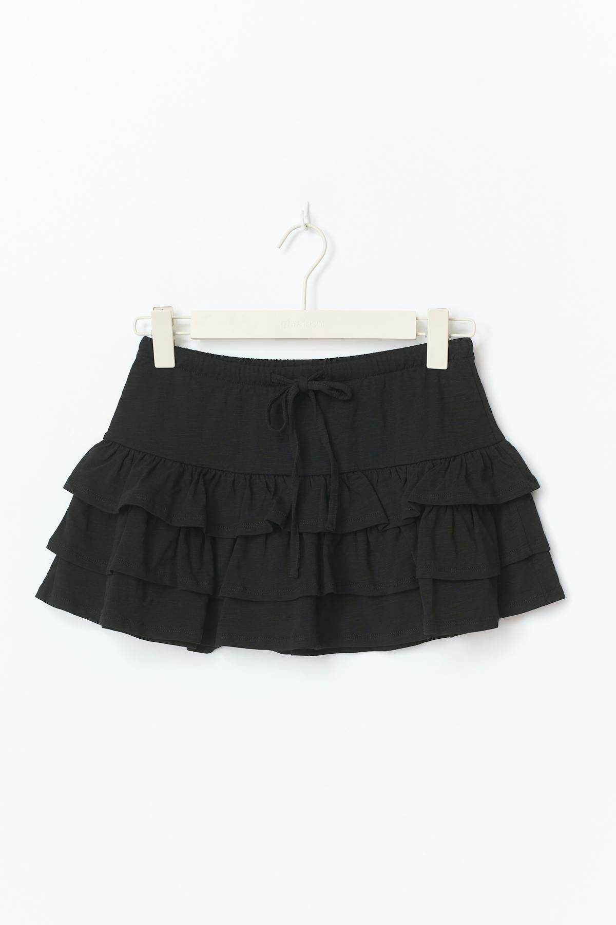 Mini frill skirt
