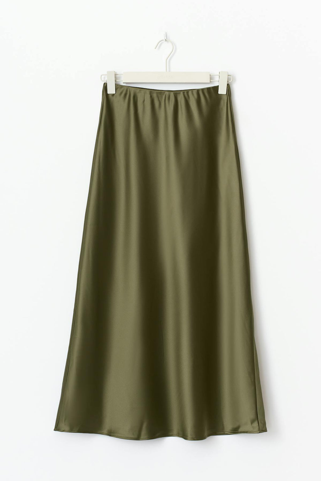 Satin skirt