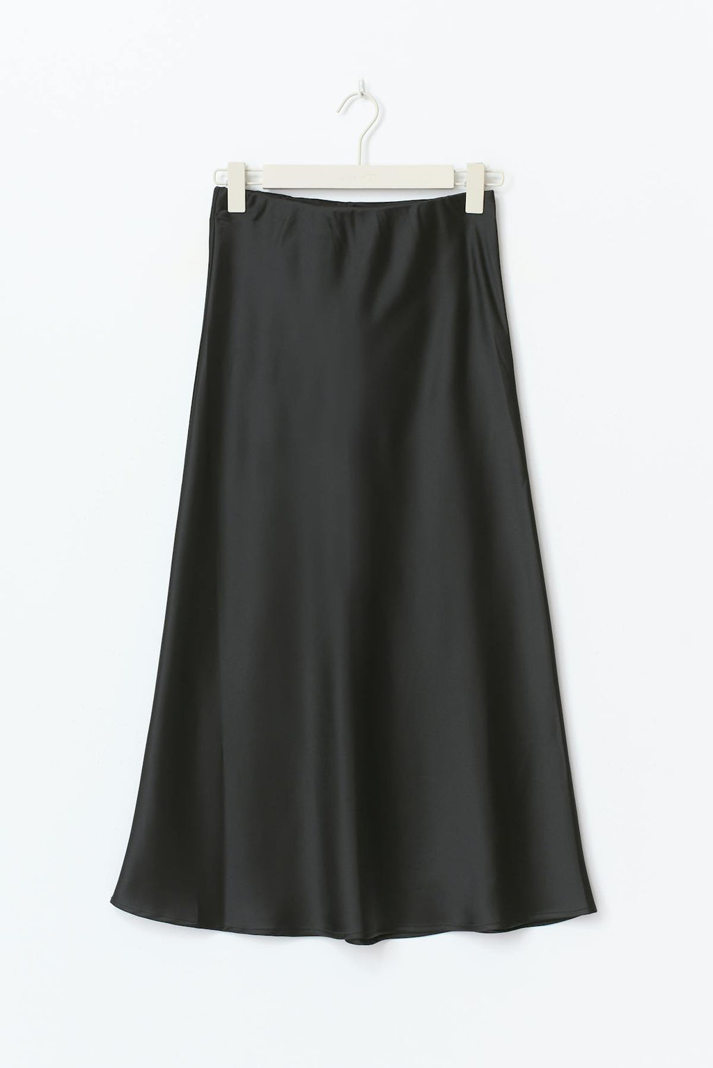 Tall satin skirt