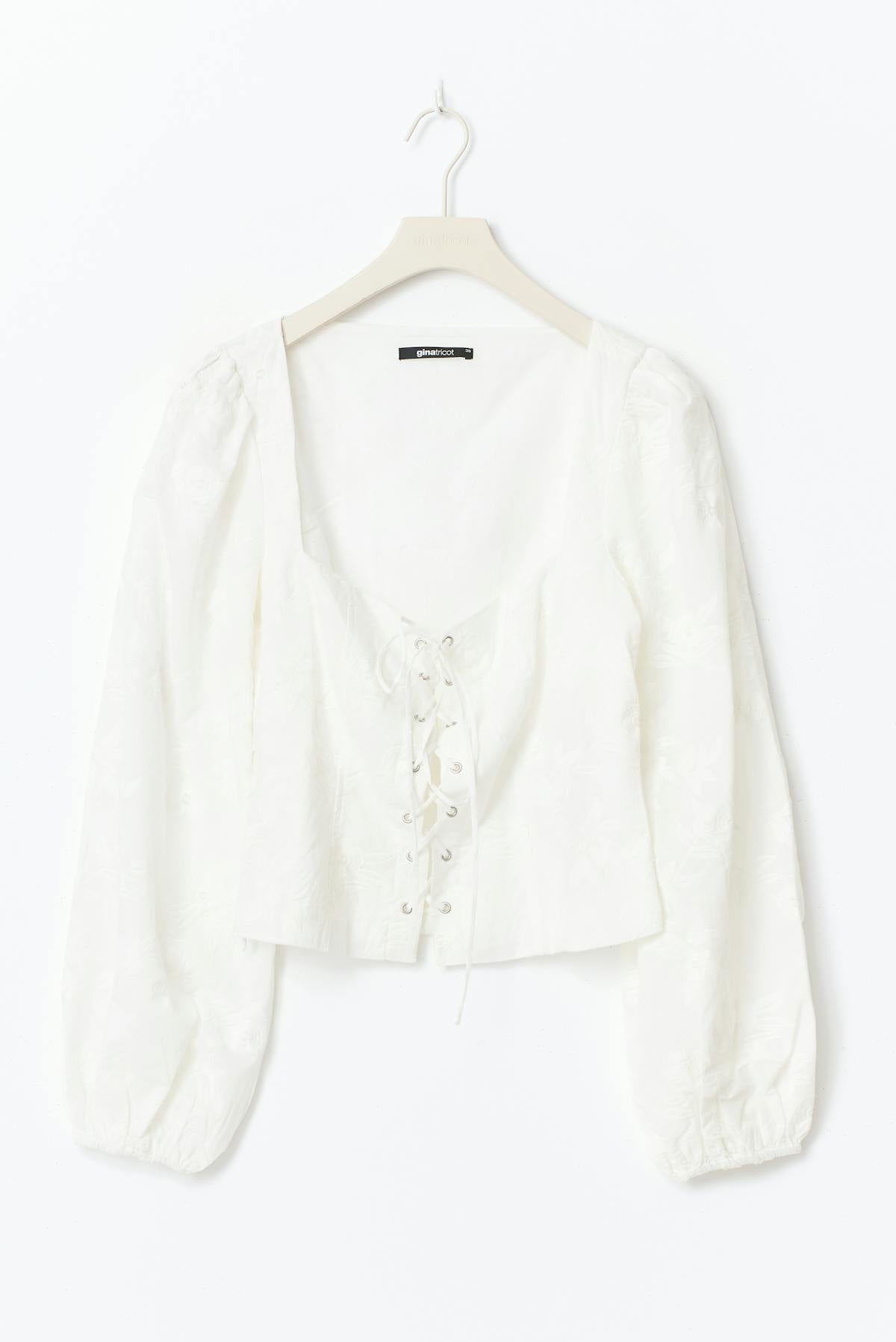 Embroidery top