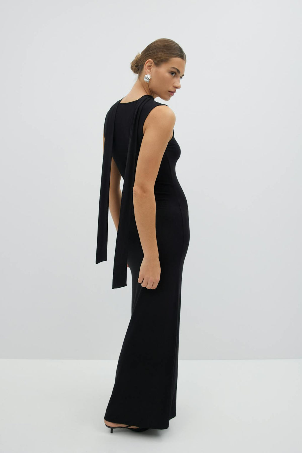Soft touch scarf dress
