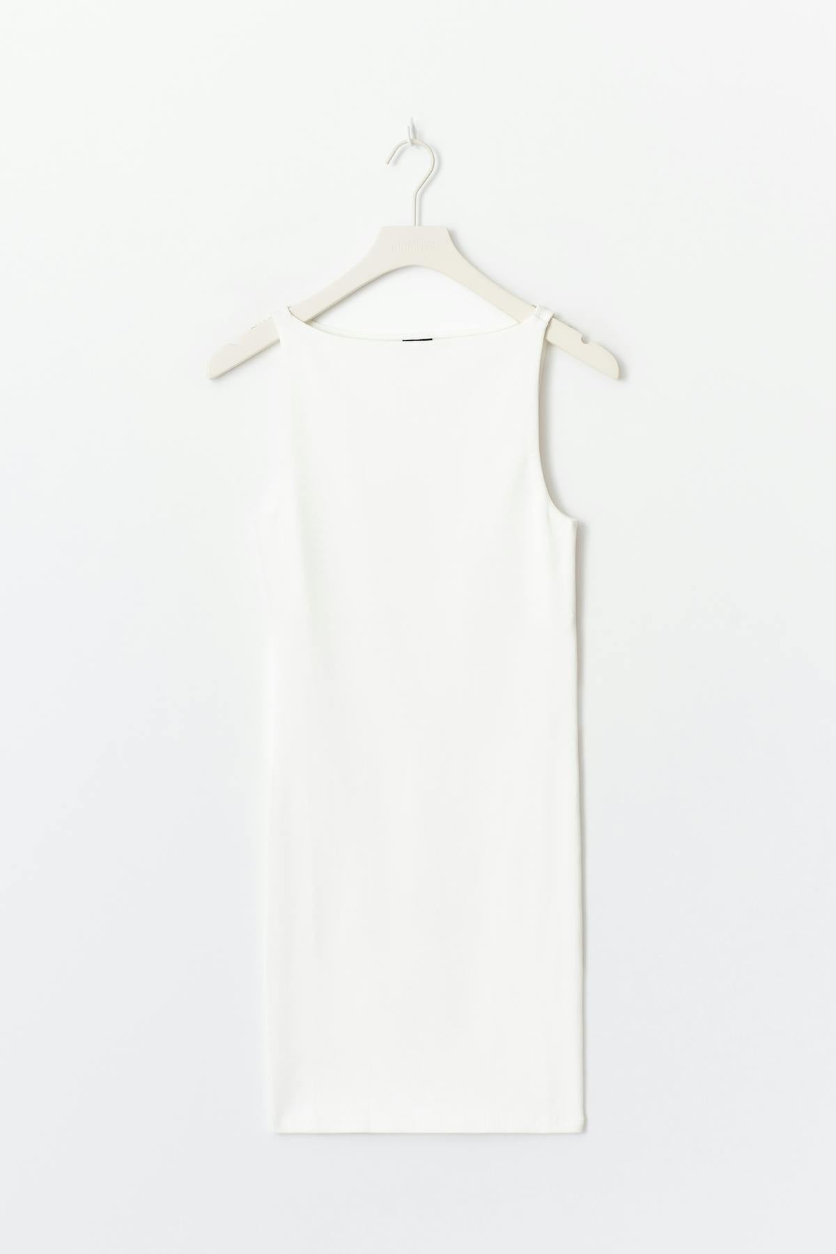 Boatneck mini dress