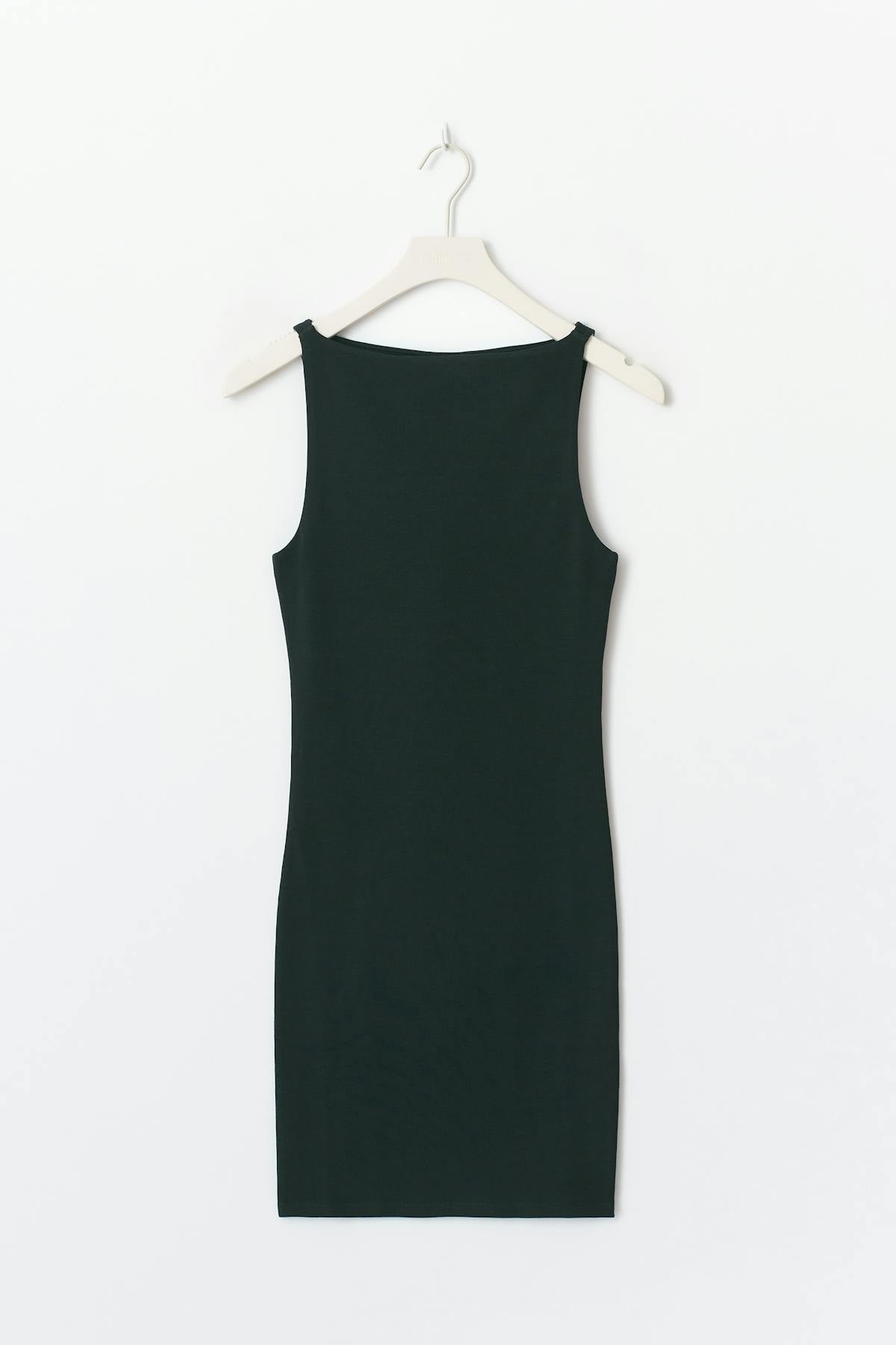 Boatneck mini dress