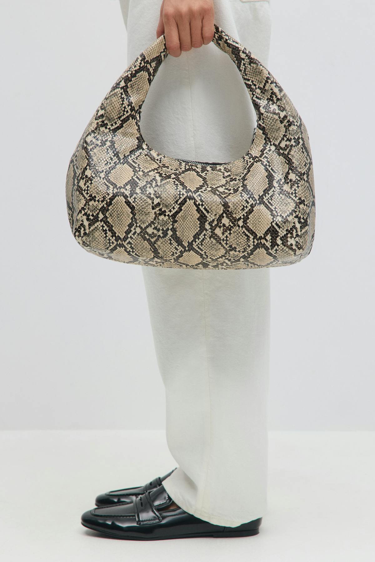 Soft hobo bag