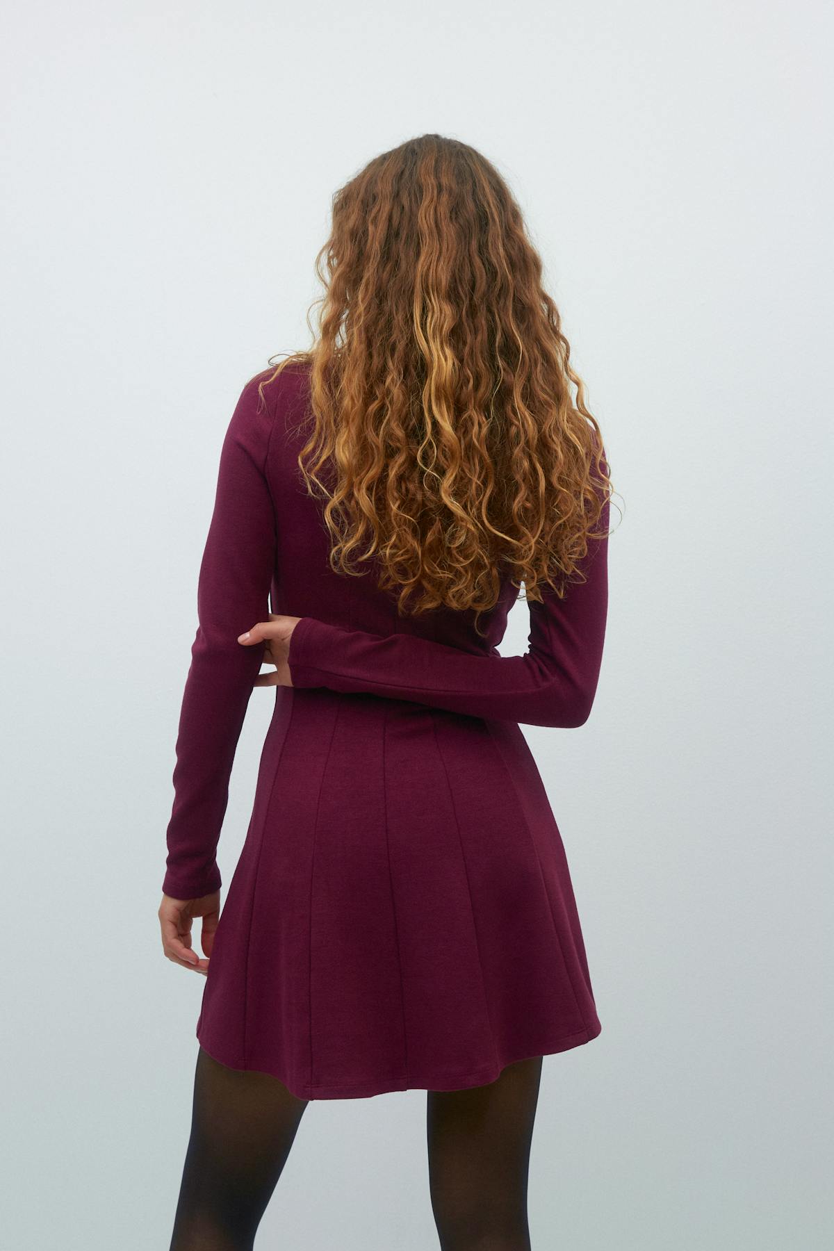 Skater mini dress