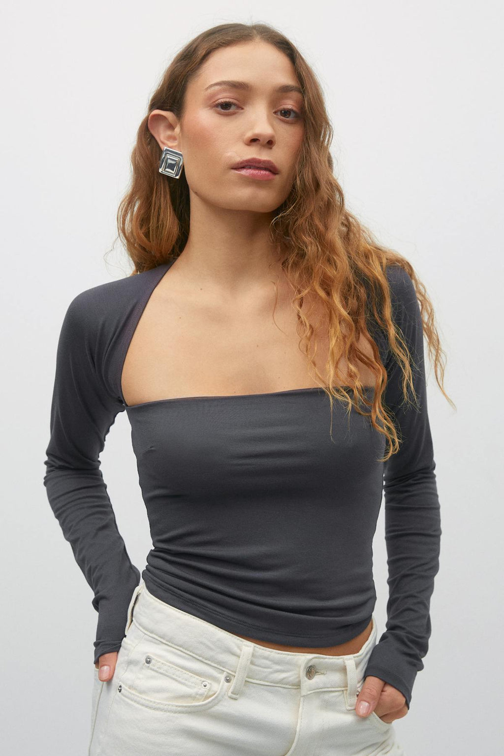 Soft touch square top