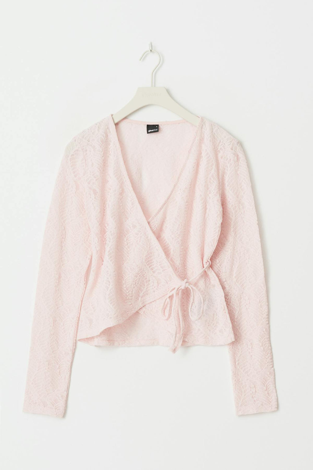 Lace wrap top
