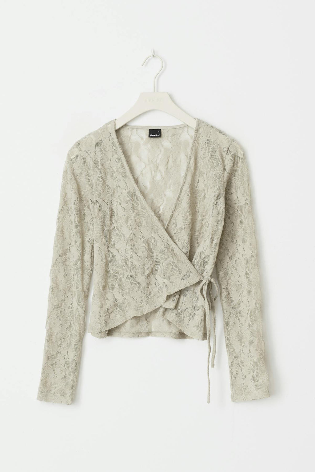 Lace wrap top
