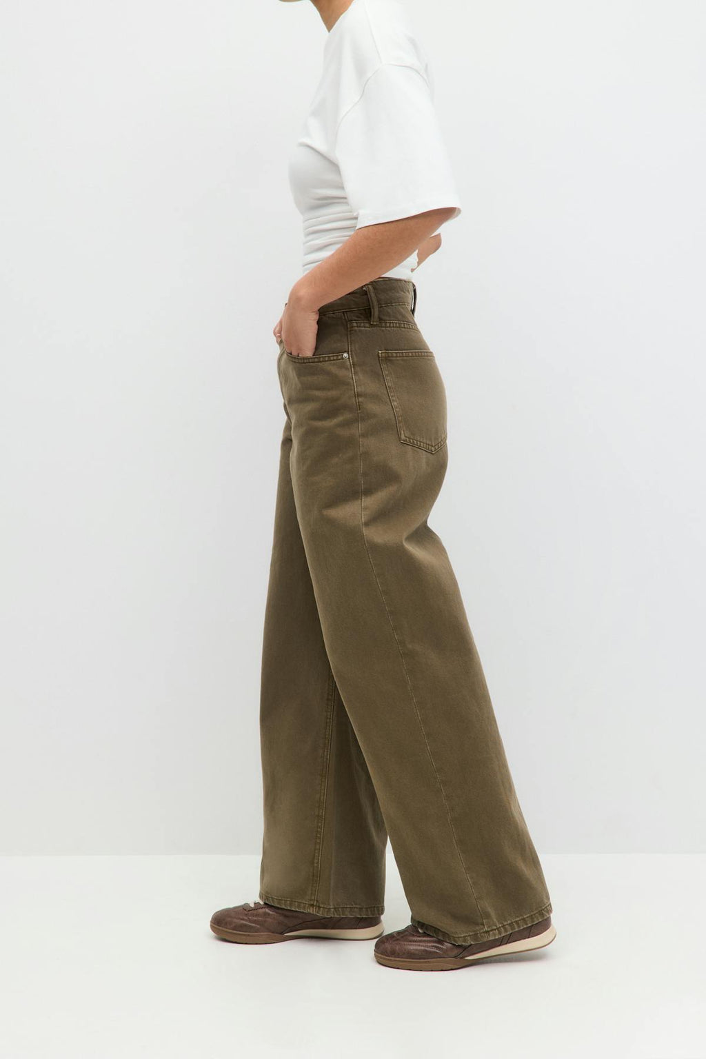 Baggy wide jeans