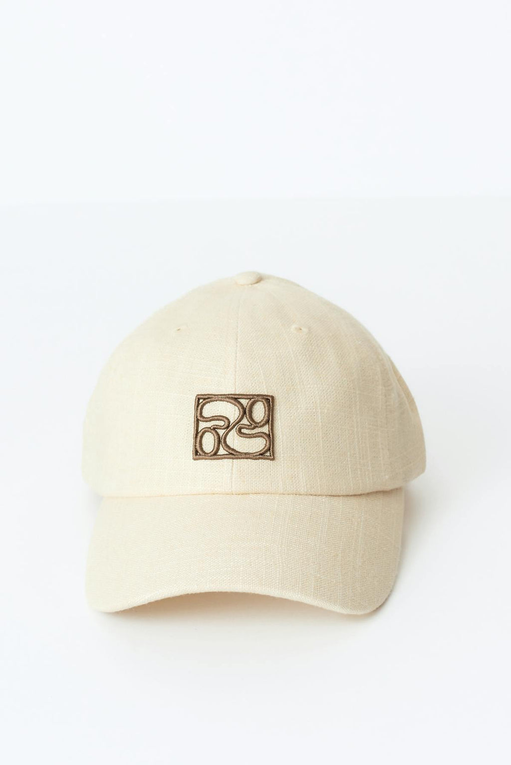 Linen blend cap