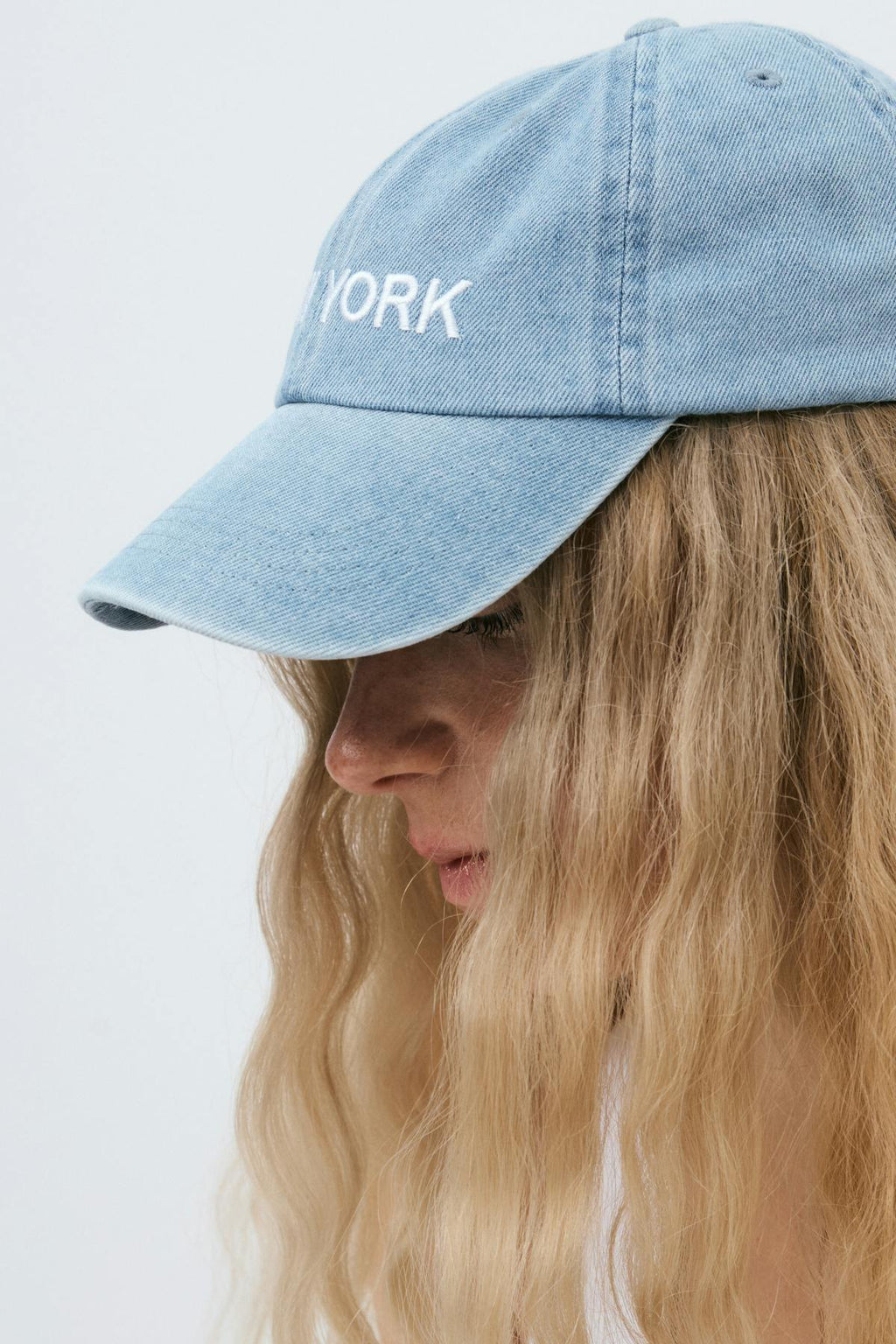 Denim cap