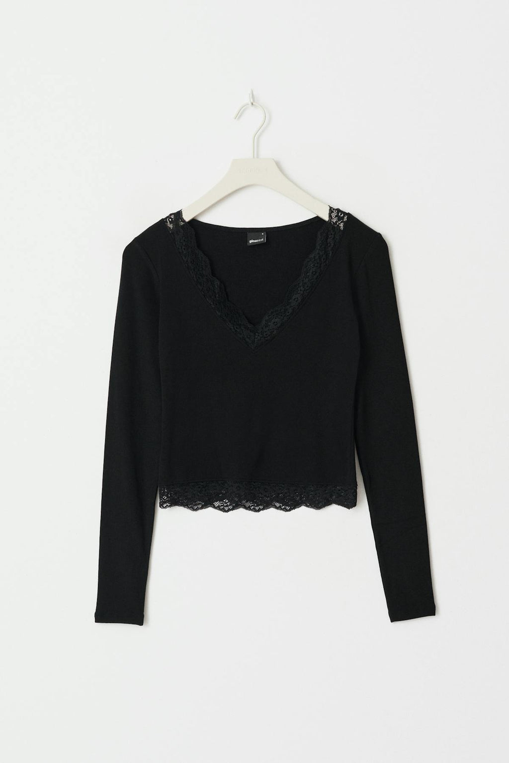 Lace detail top