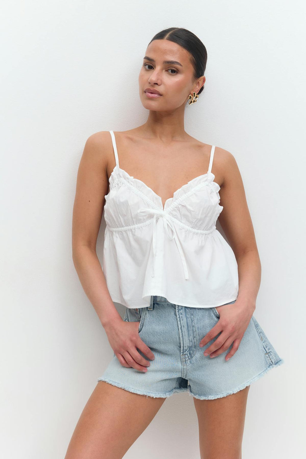 Poplin singlet