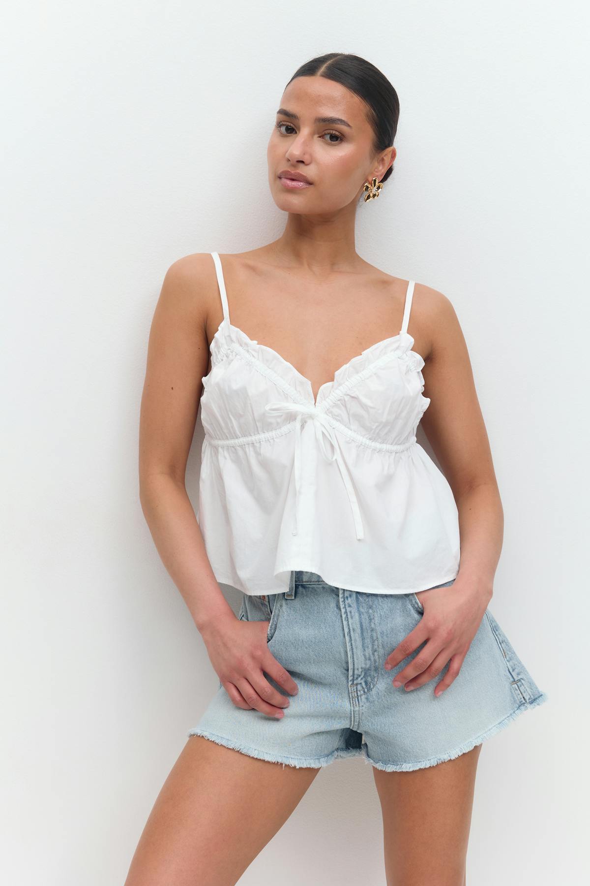 Poplin singlet