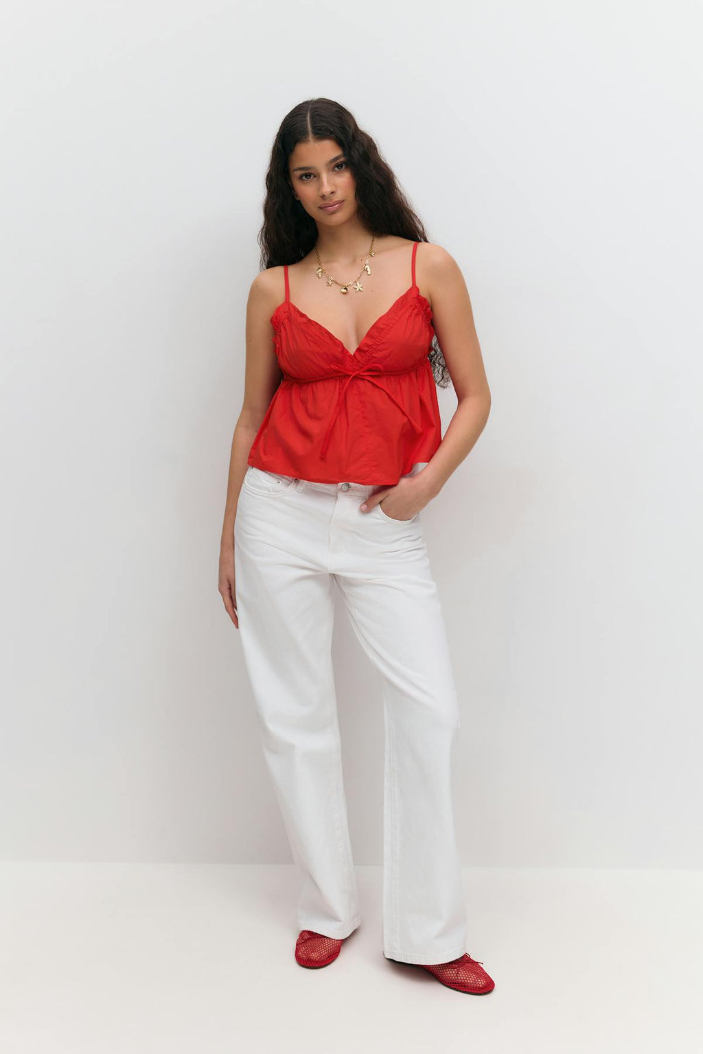Poplin singlet