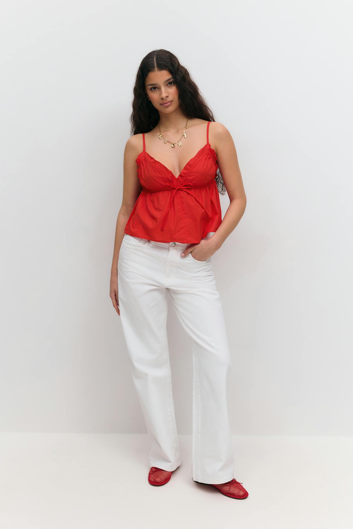 Poplin singlet