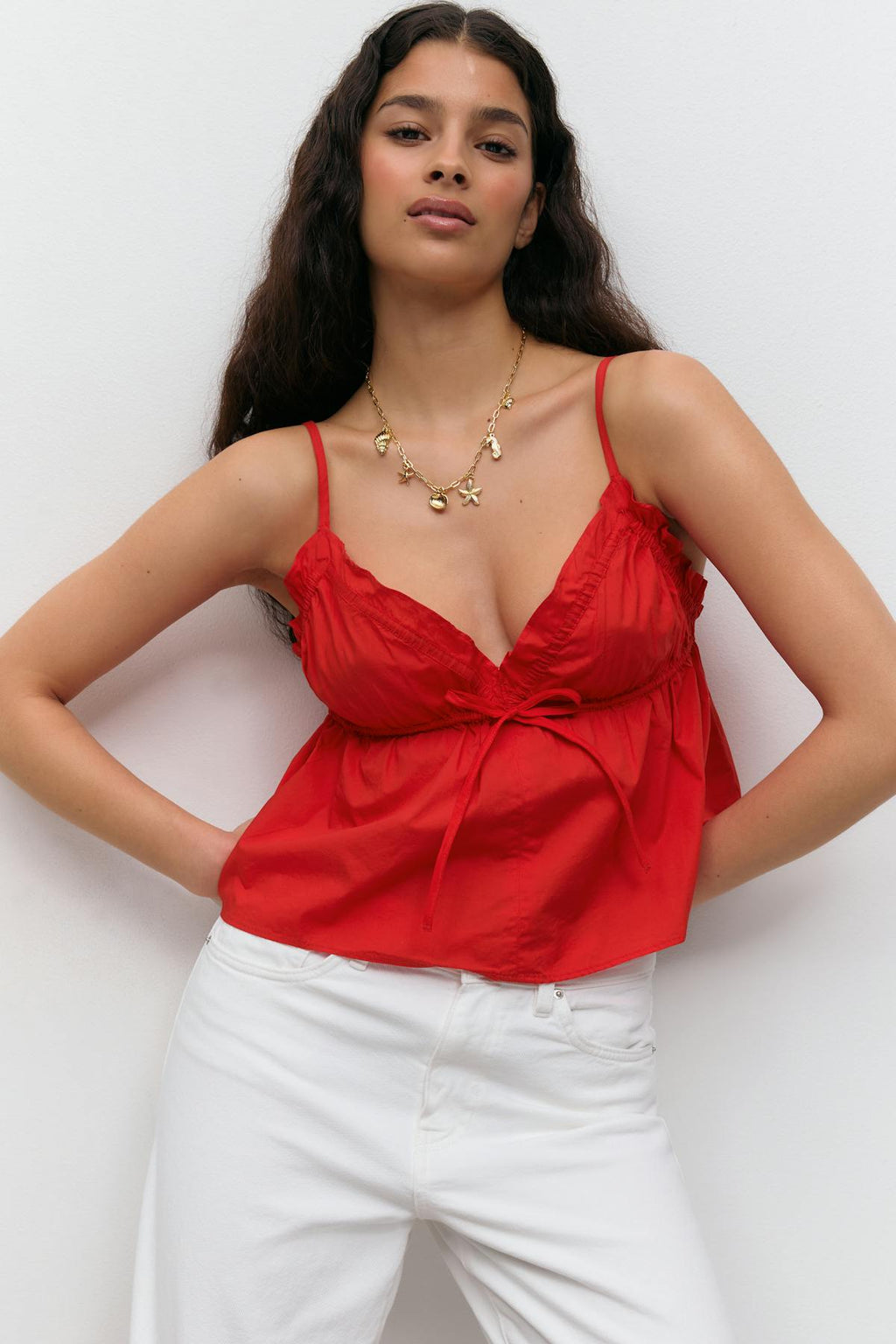 Poplin singlet