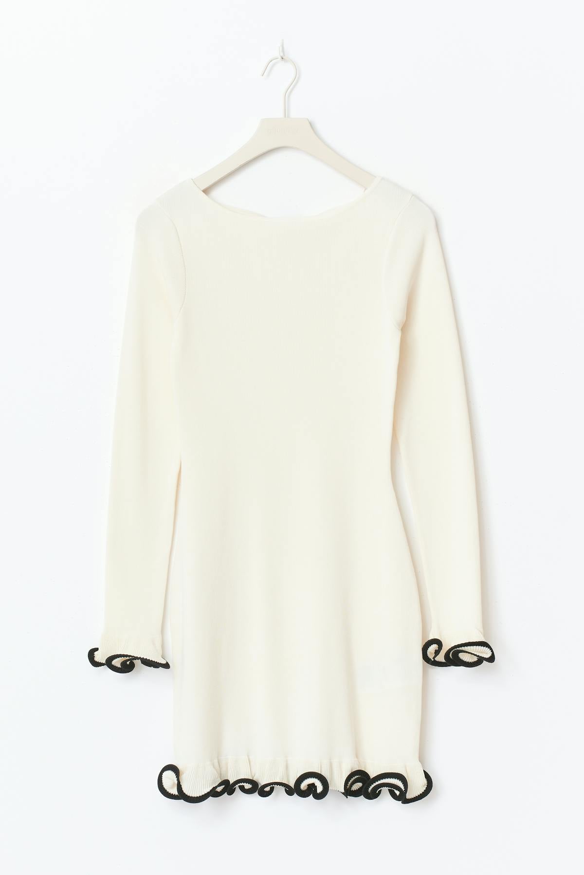 Knitted mini dress