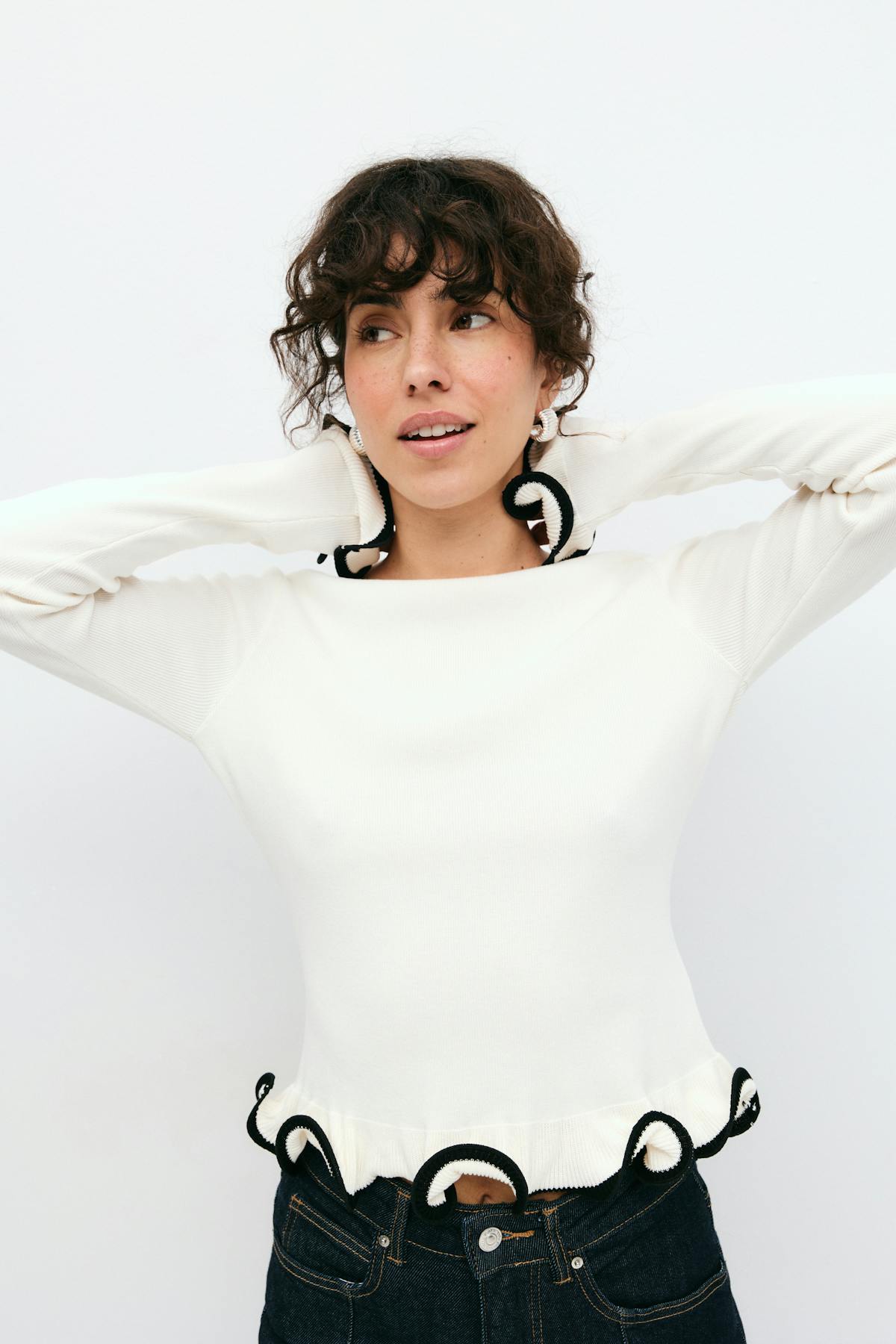 Knitted top