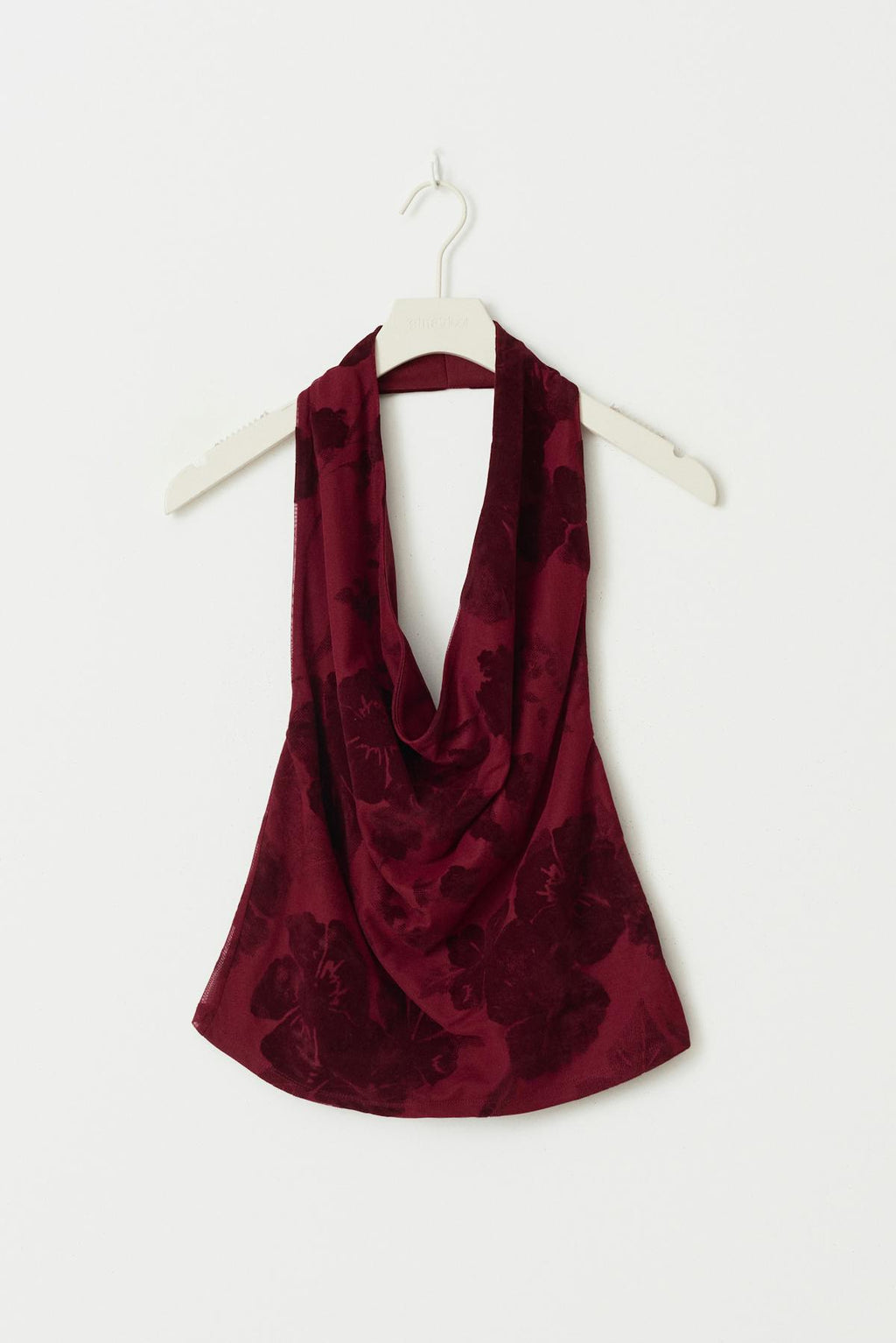 Waterfall neck singlet
