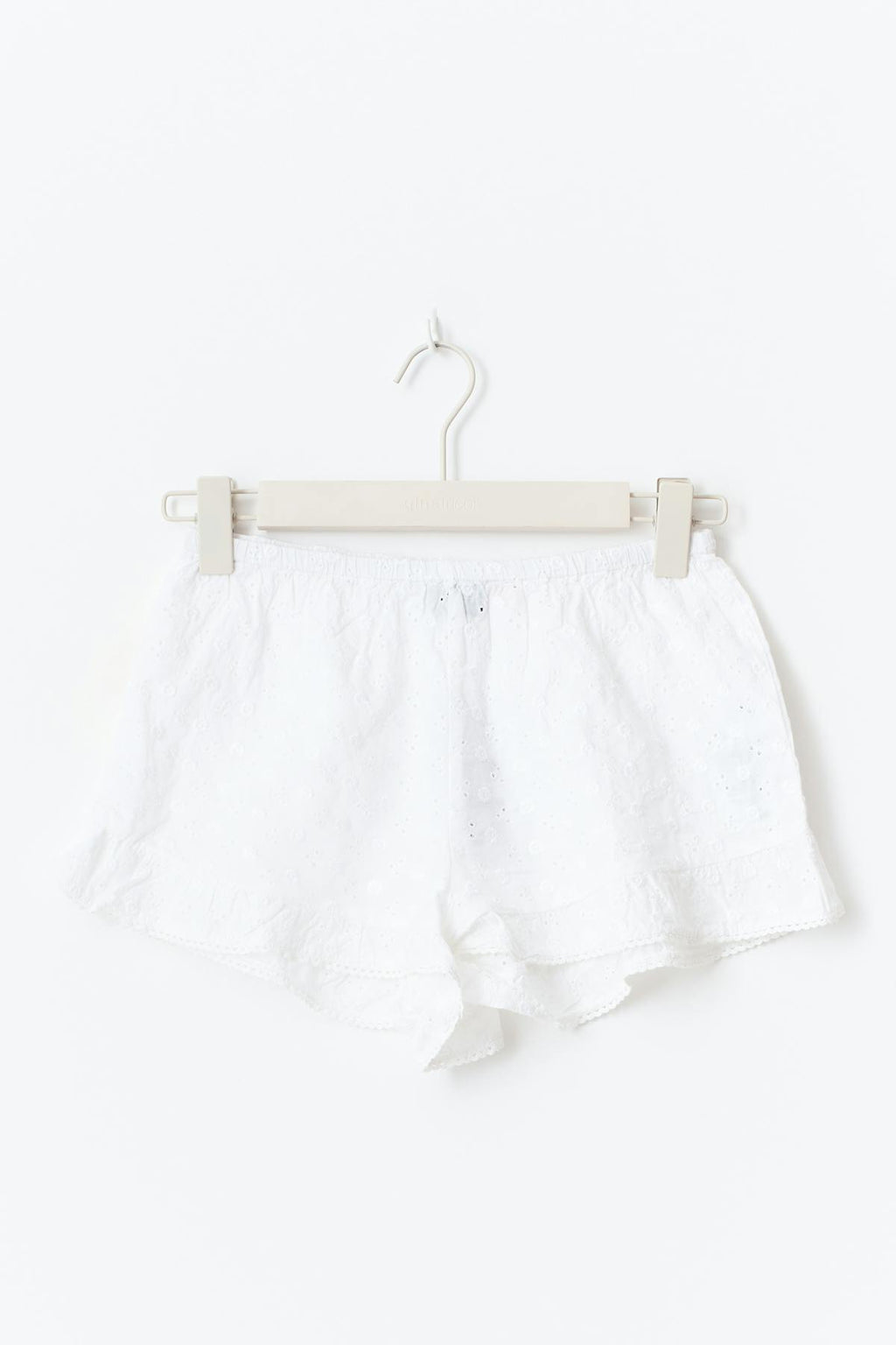 Embroidery anglaise shorts