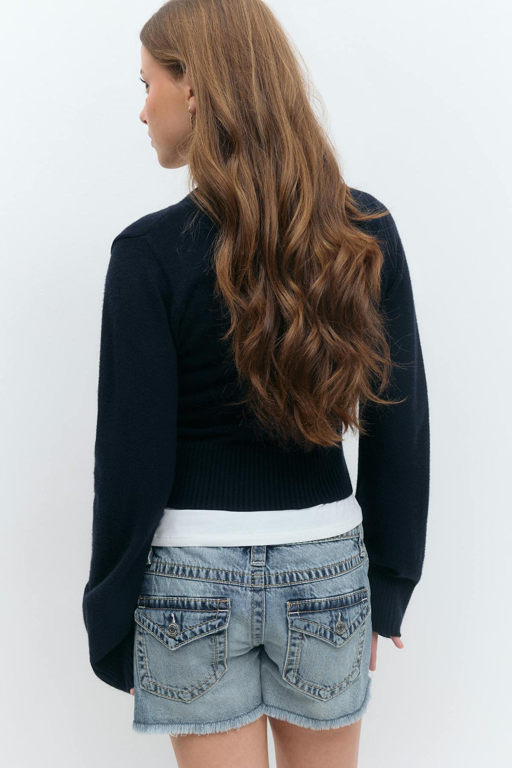 Y wrap cardigan