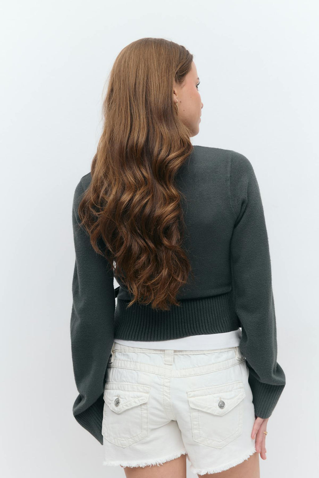 Y wrap cardigan