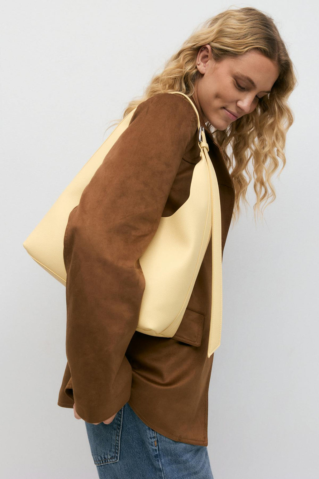 Midi slouchy bag