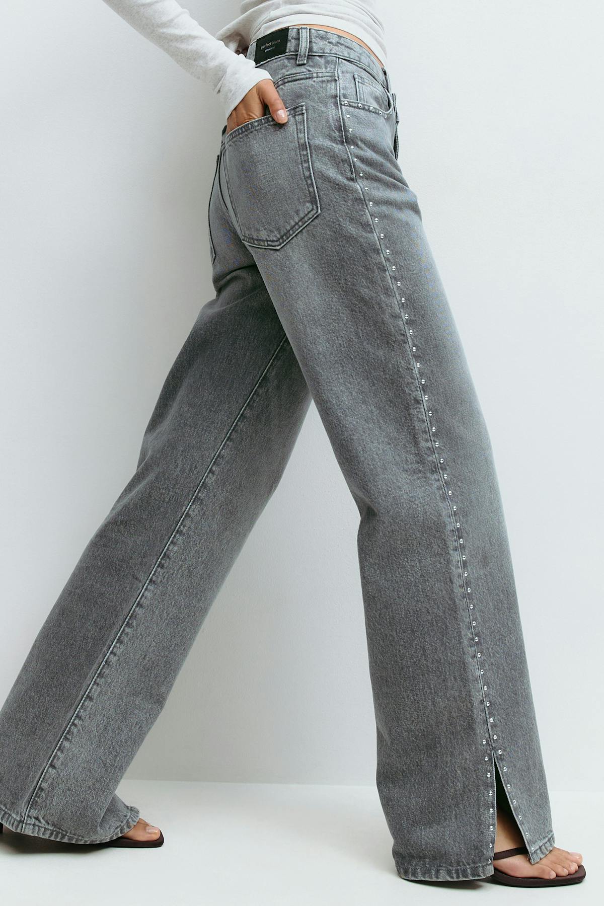 Studded jeans