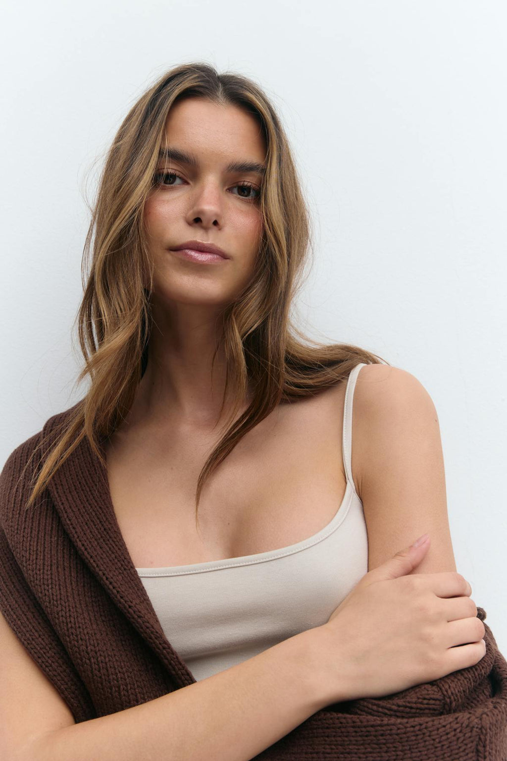 Basic mini slip dress