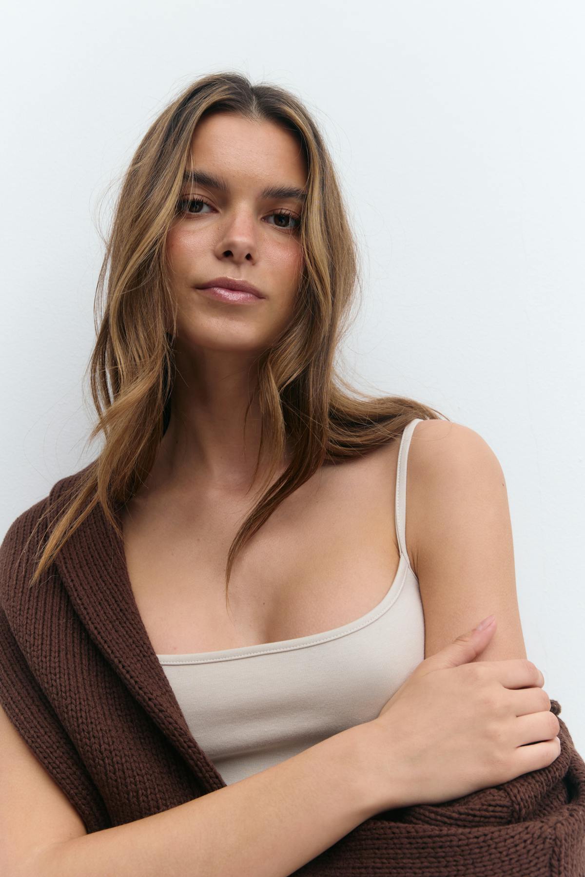 Basic mini slip dress