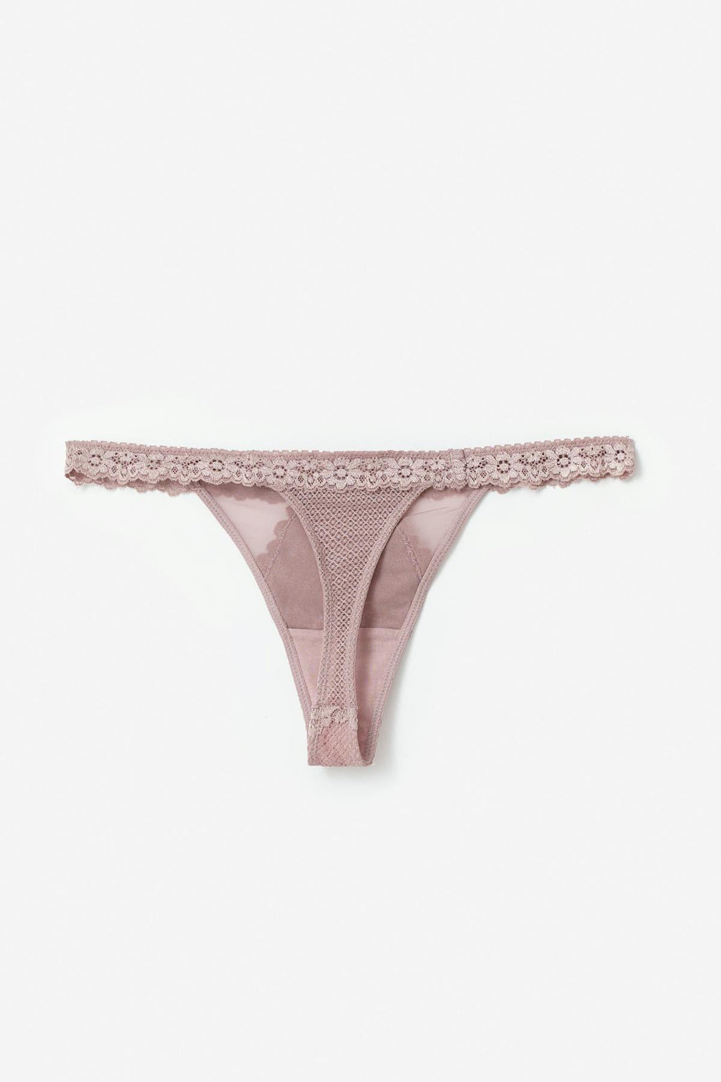 2-pack lace thong