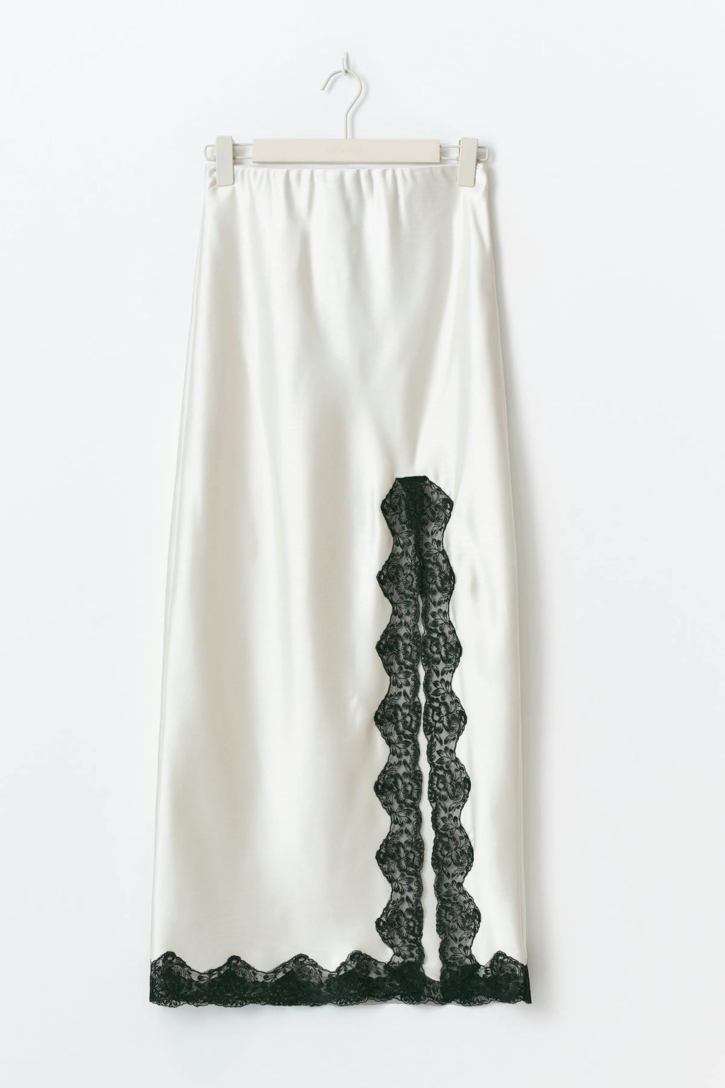 Satin skirt