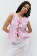 Sleeveless blouse