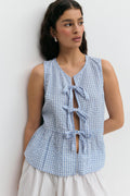 Sleeveless blouse