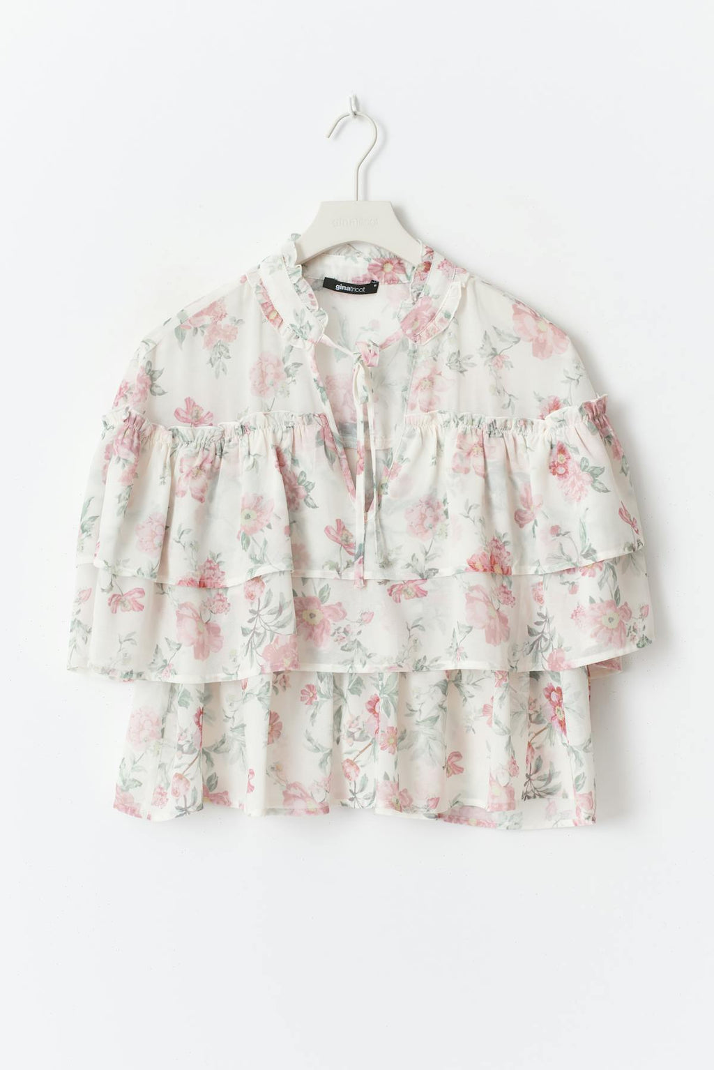 Flounce blouse