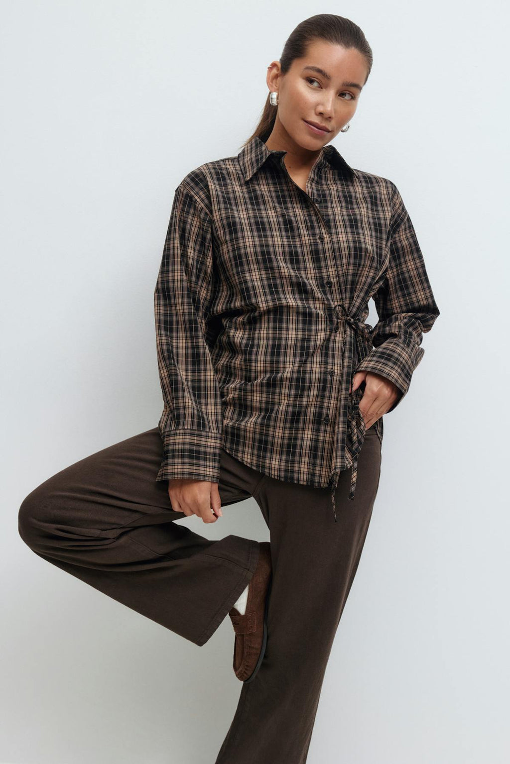 Checked shirt
