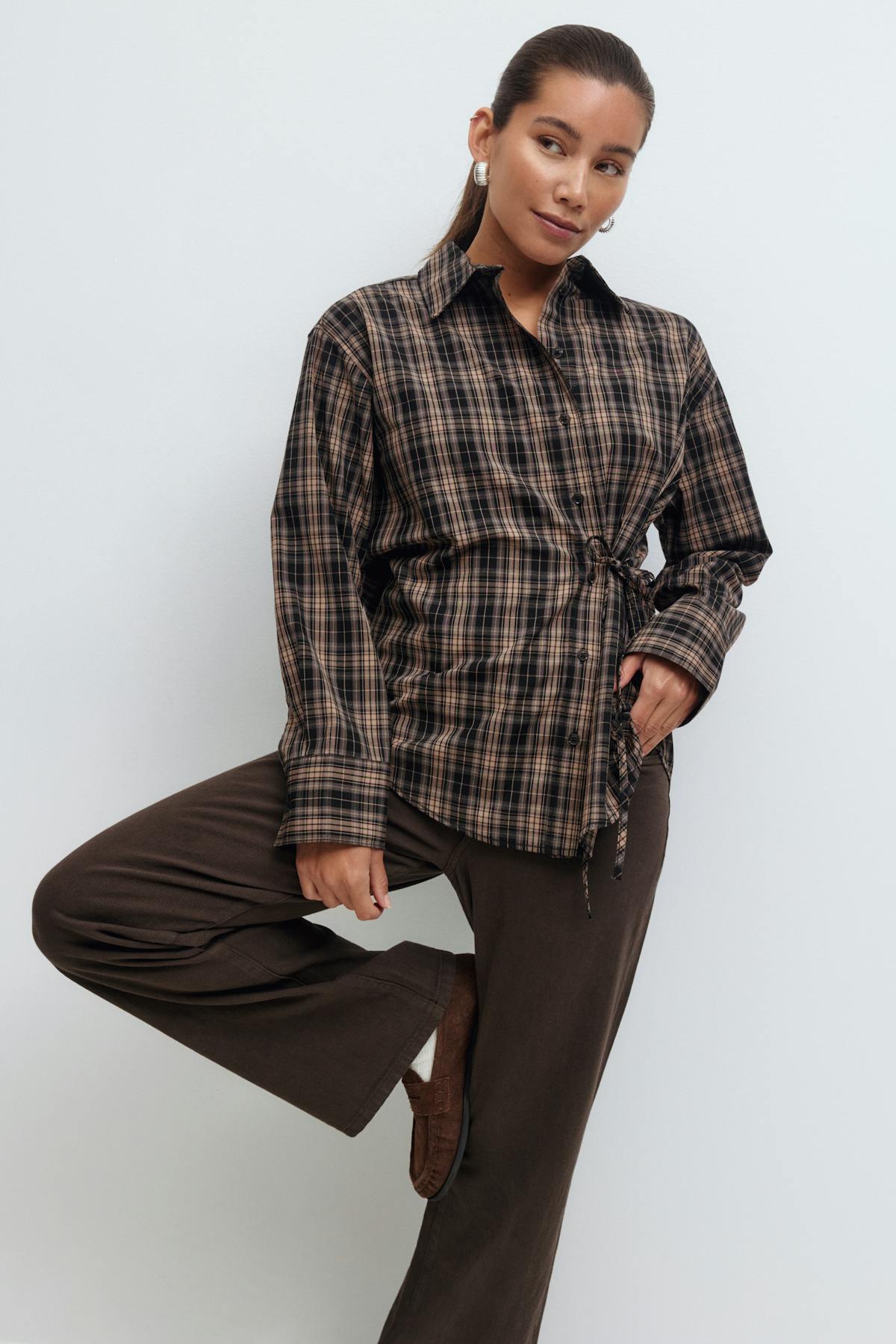 Checked shirt