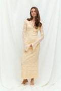 Lace maxi dress