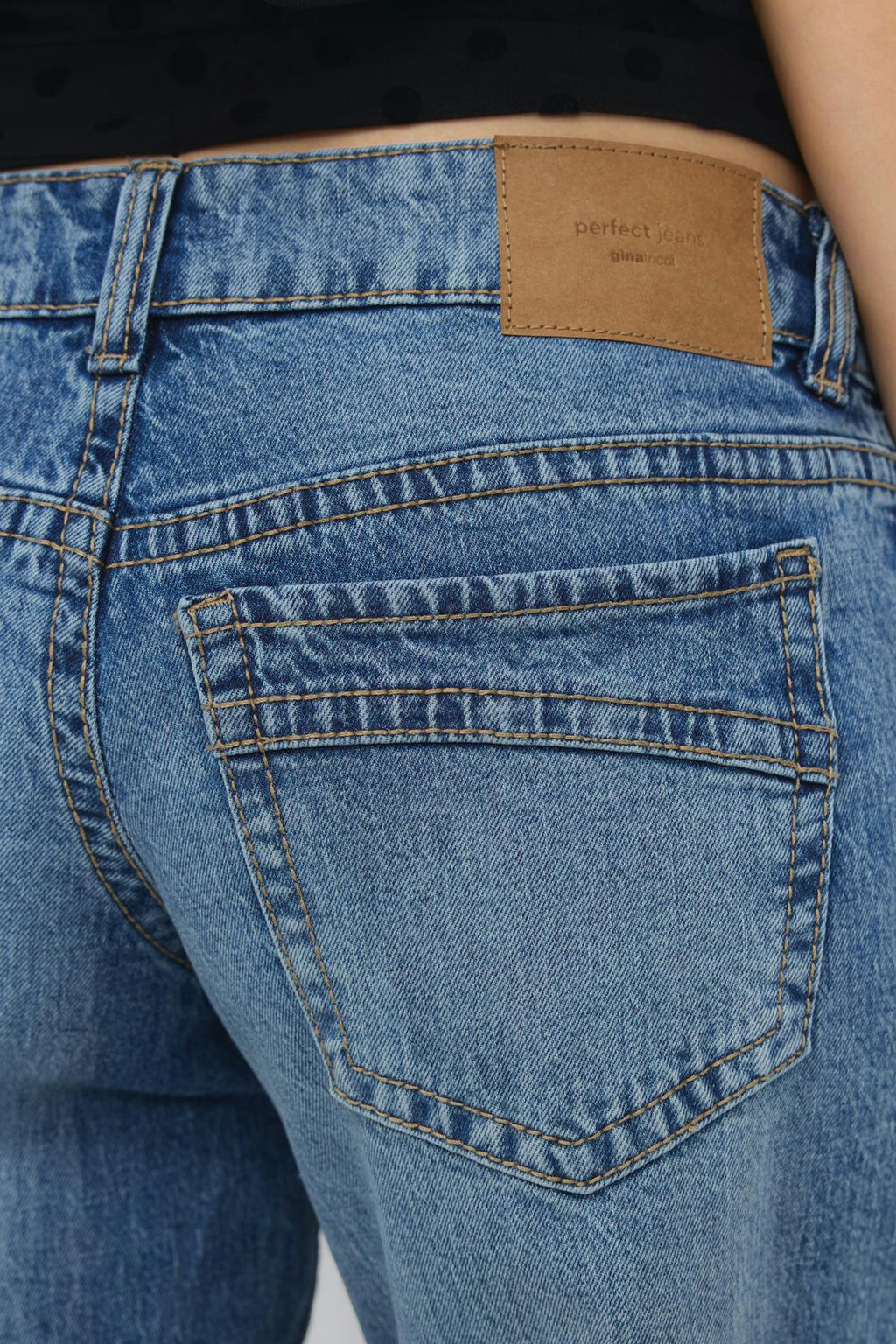 Ultra low wide jeans
