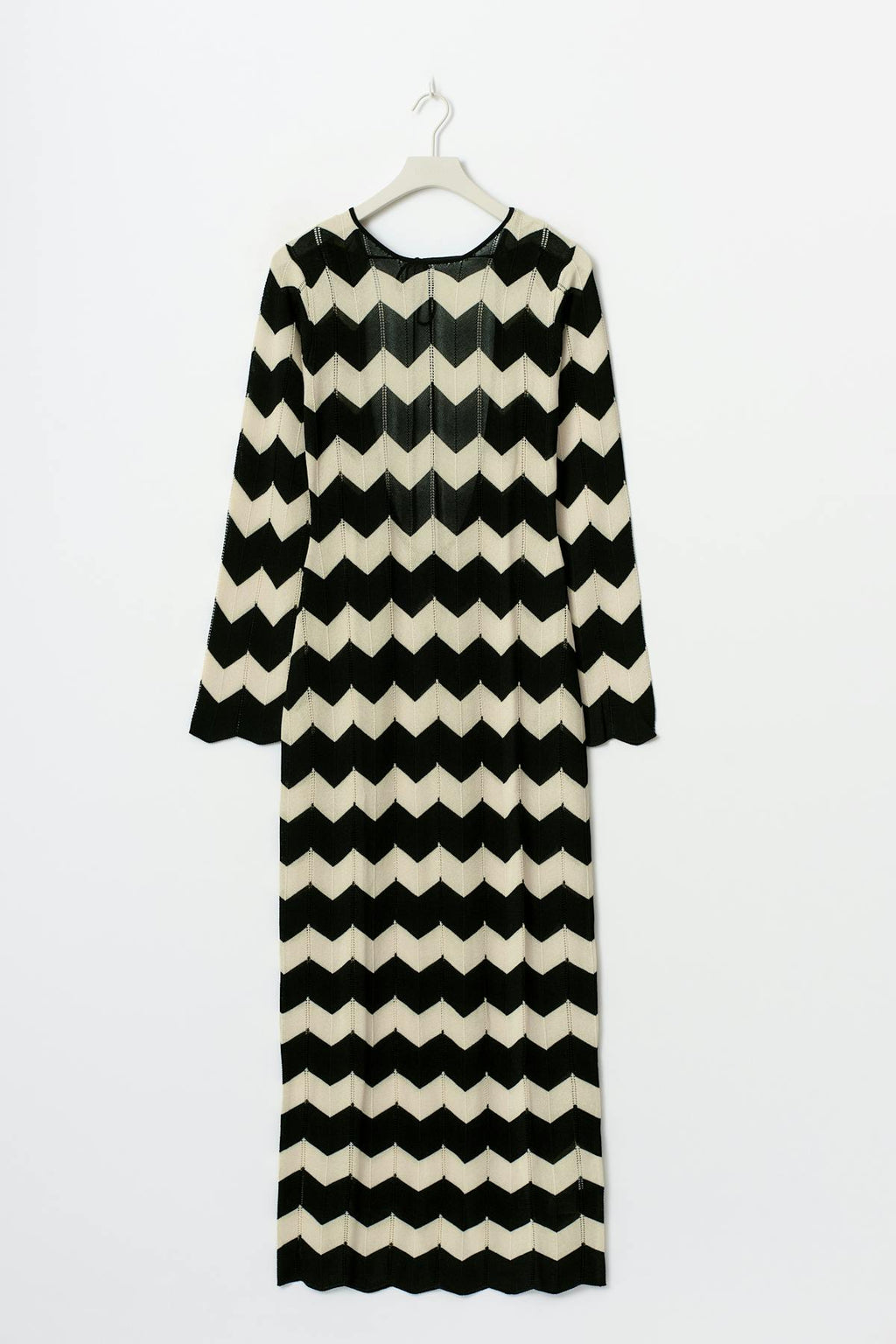 Knitted flowy maxi dress